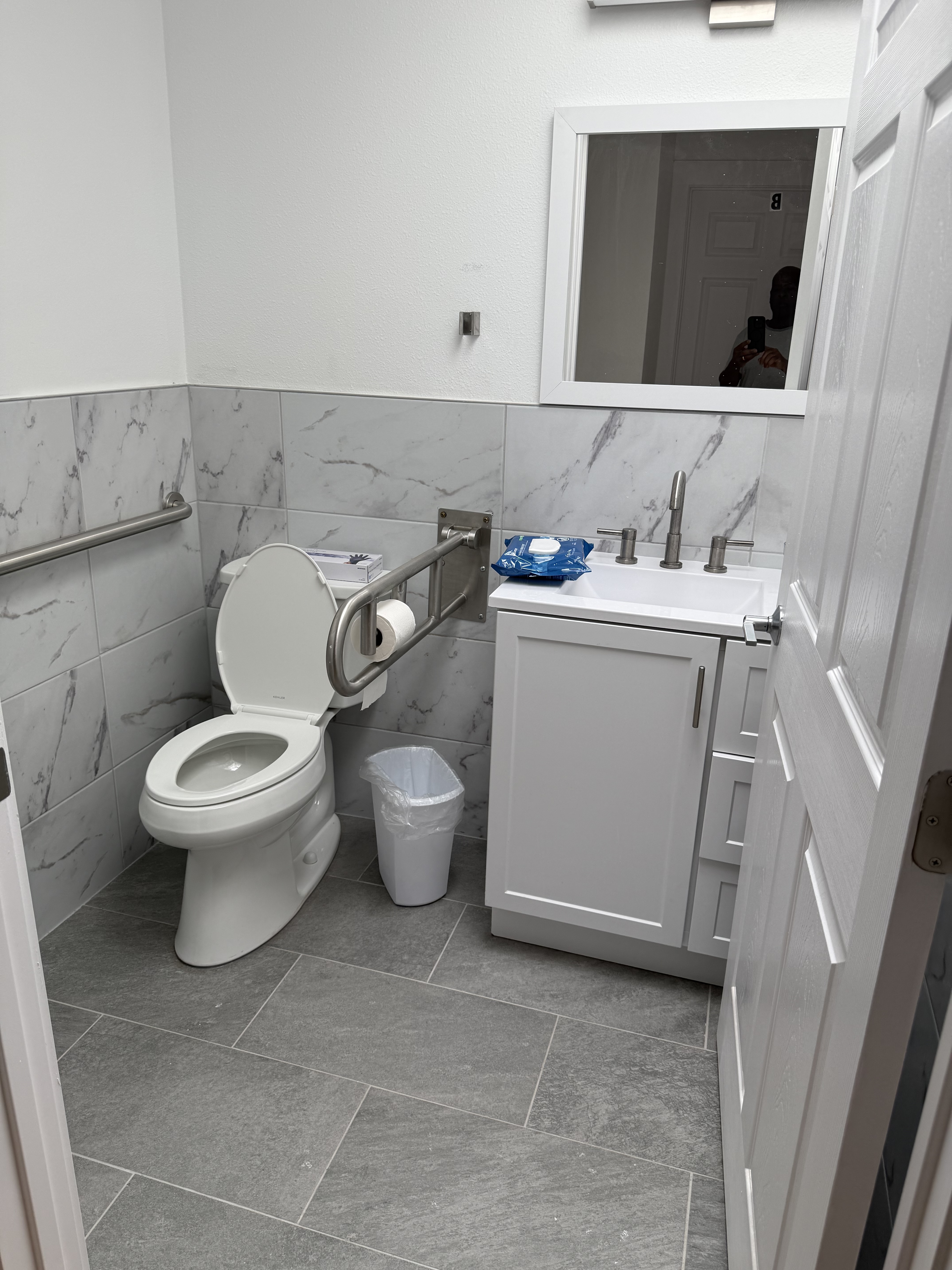Shower area